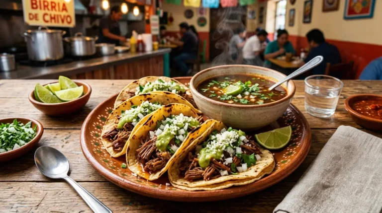 Flavor-Packed Goat Tacos with Slow-Cooked Meat and Consommé