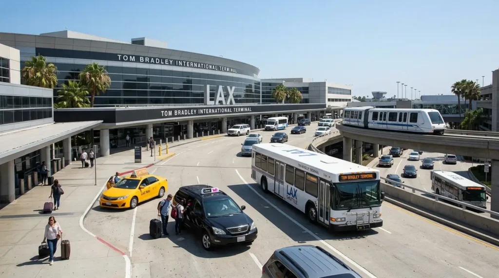 Transportation to Tom Bradley Terminal