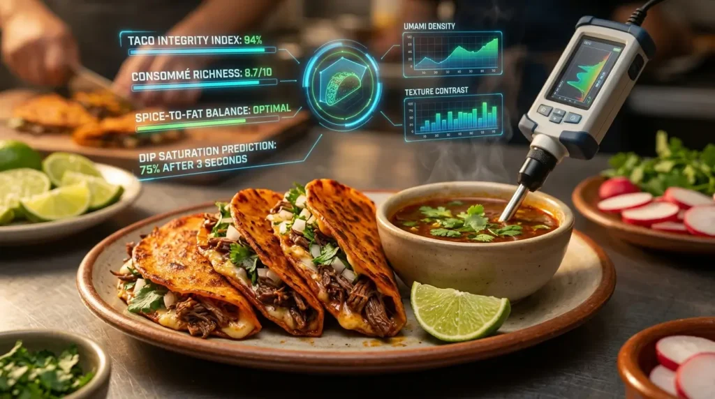Check the Taco-to-Consommé Balance