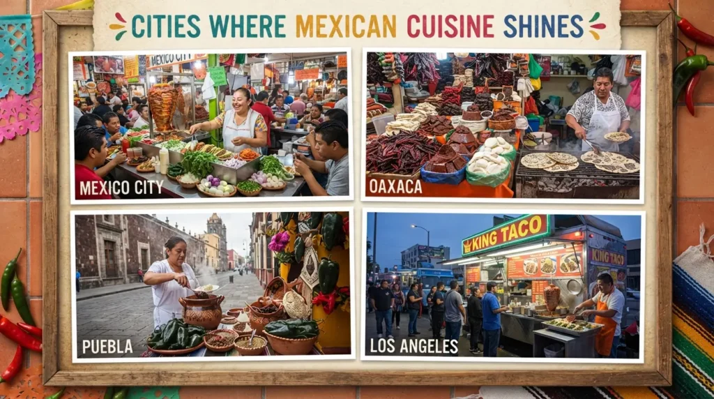 Cities Where Mexican Cuisine Shines