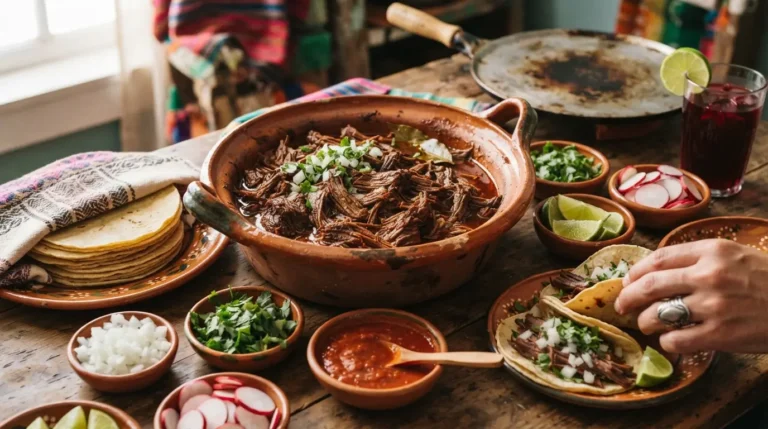 Mexican Barbacoa Recipe: Rich, Tender & Flavor-Packed Slow-Cooked Beef