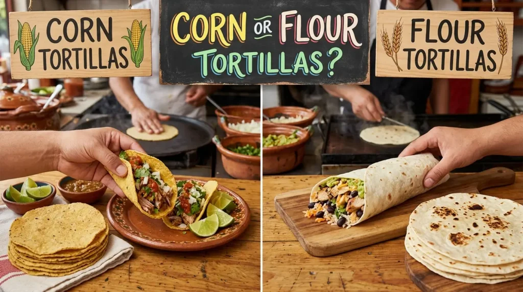 Corn or Flour Tortillas?