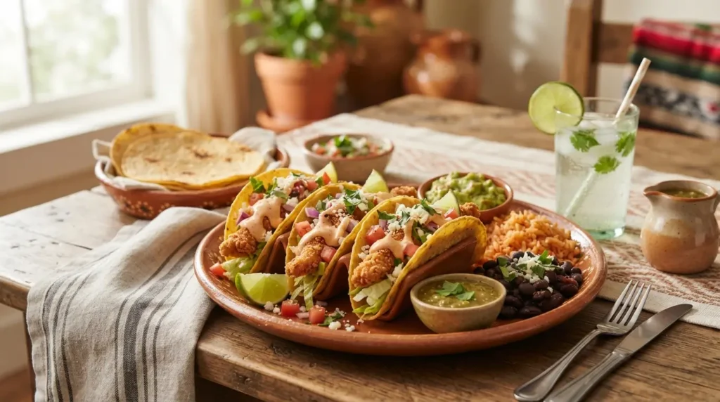 Crispy Chicken Taco Dinner