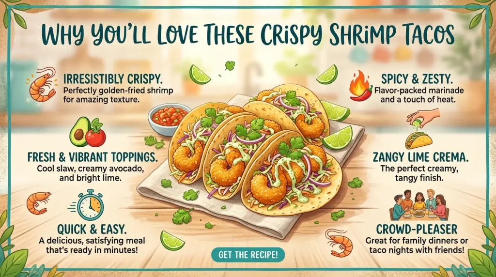 Why You’ll Love These Crispy Shrimp Tacos
