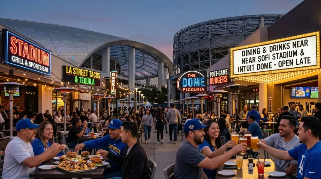 Dining Near SoFi Stadium and Intuit Dome
