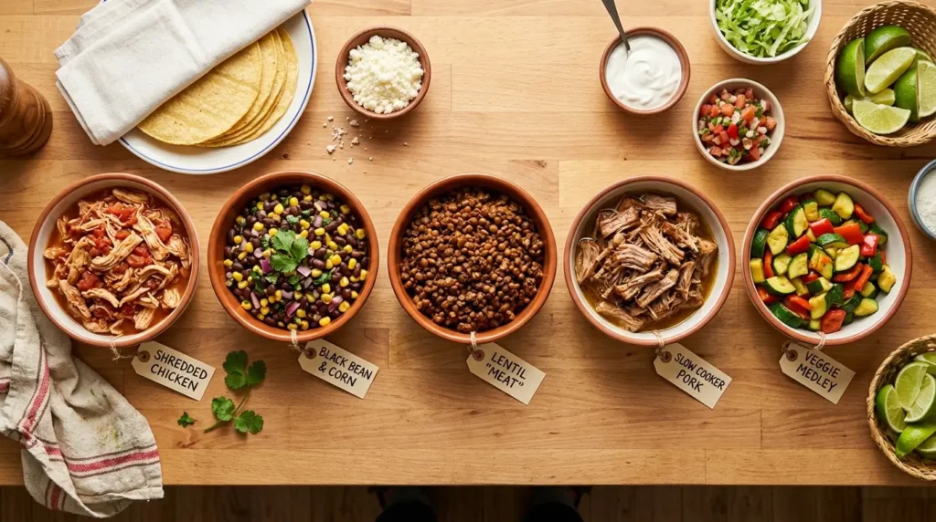 Easy Taco Filling Alternatives