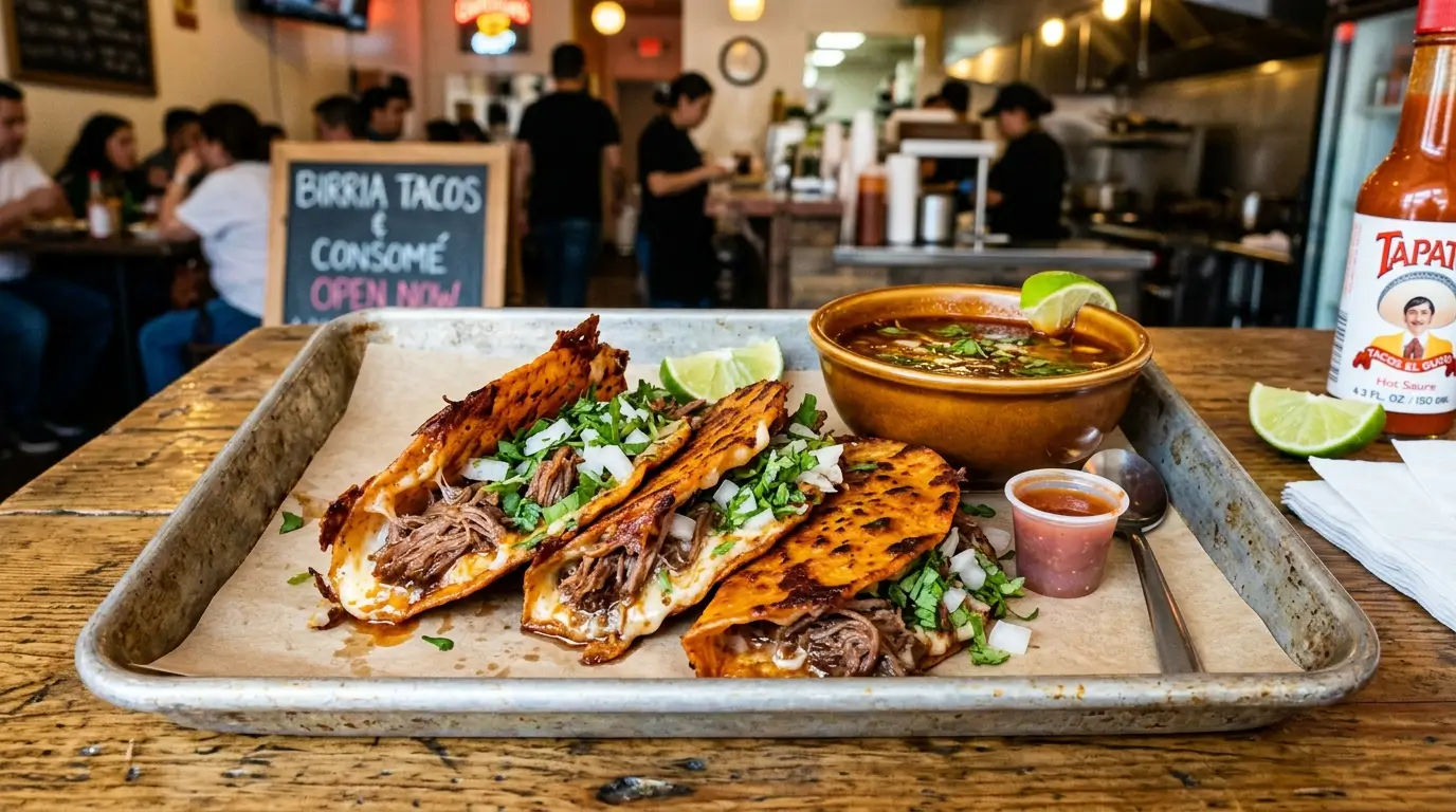Birria Tacos Near Me Open Now: Where to Find Crispy, Juicy Mexican Tacos