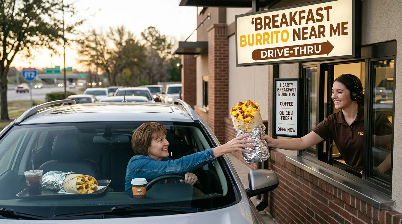 Breakfast Burrito Near Me Drive Thru: Quick, Hearty Breakfast on the Road