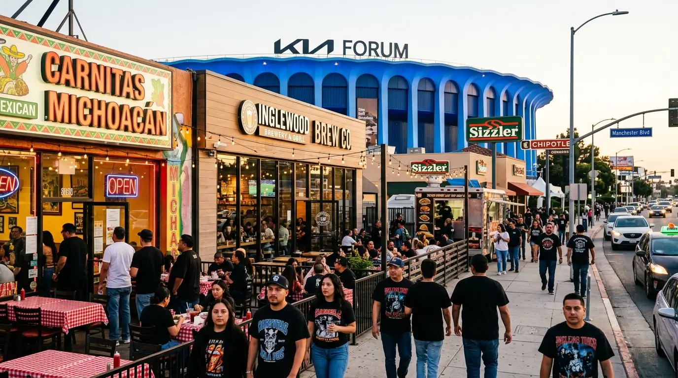 KIA Forum Nearby Restaurants: Your Guide to Eating Around the Forum