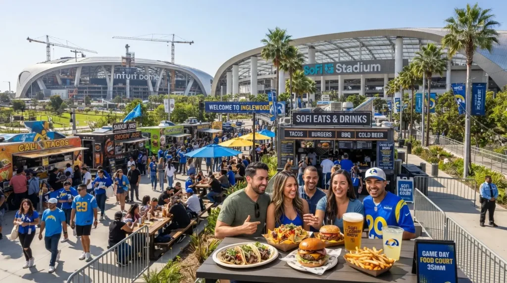 Food Near SoFi Stadium and Intuit Dome