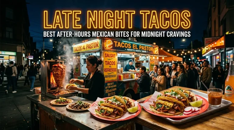 Late Night Tacos: Best After-Hours Mexican Bites for Midnight Cravings