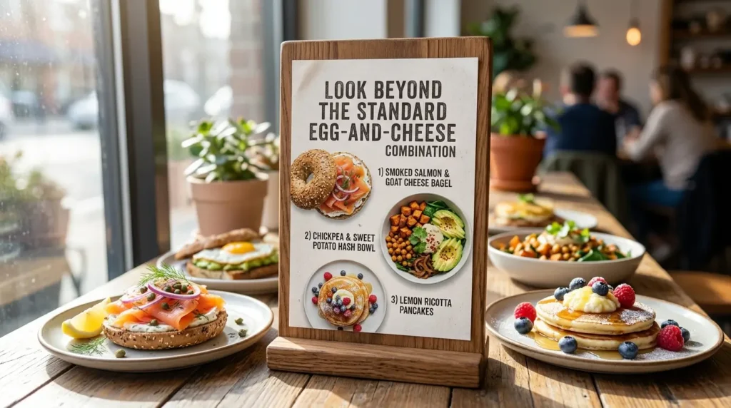 Look Beyond the Standard Egg-and-Cheese Combination