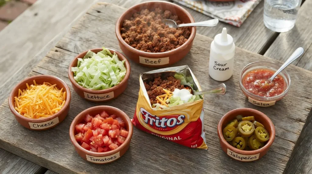 Main Walking Taco Ingredients