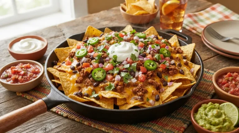 Nachos Recipes with Ground Beef: Easy Loaded Beef Nachos