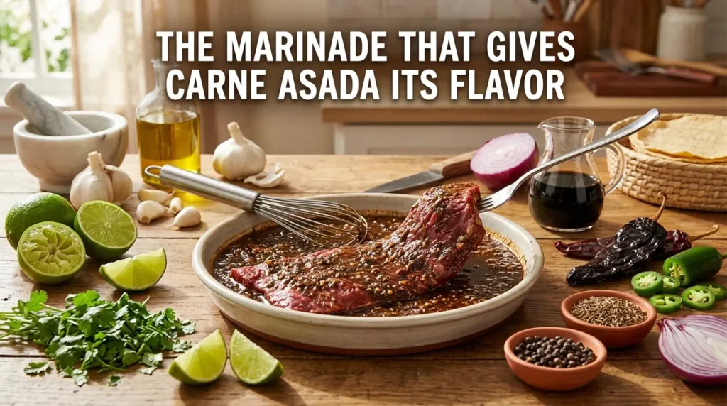 The Marinade That Gives Carne Asada Its Flavor