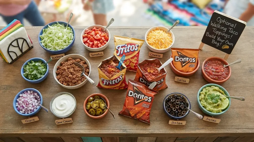Optional Walking Taco Ingredients