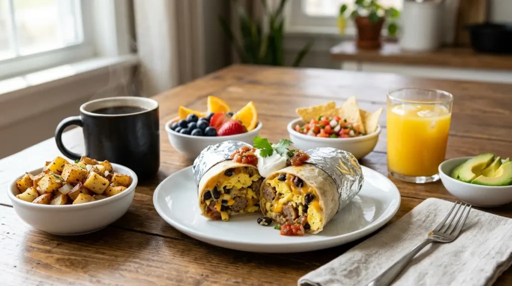 What to Serve With a Breakfast Burrito