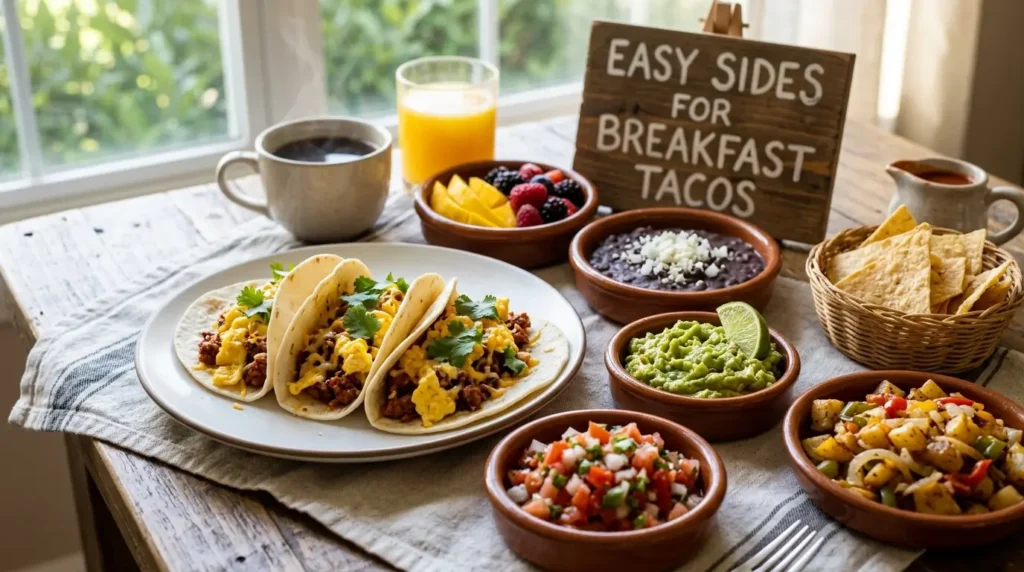 Easy Sides to Serve With Breakfast Tacos