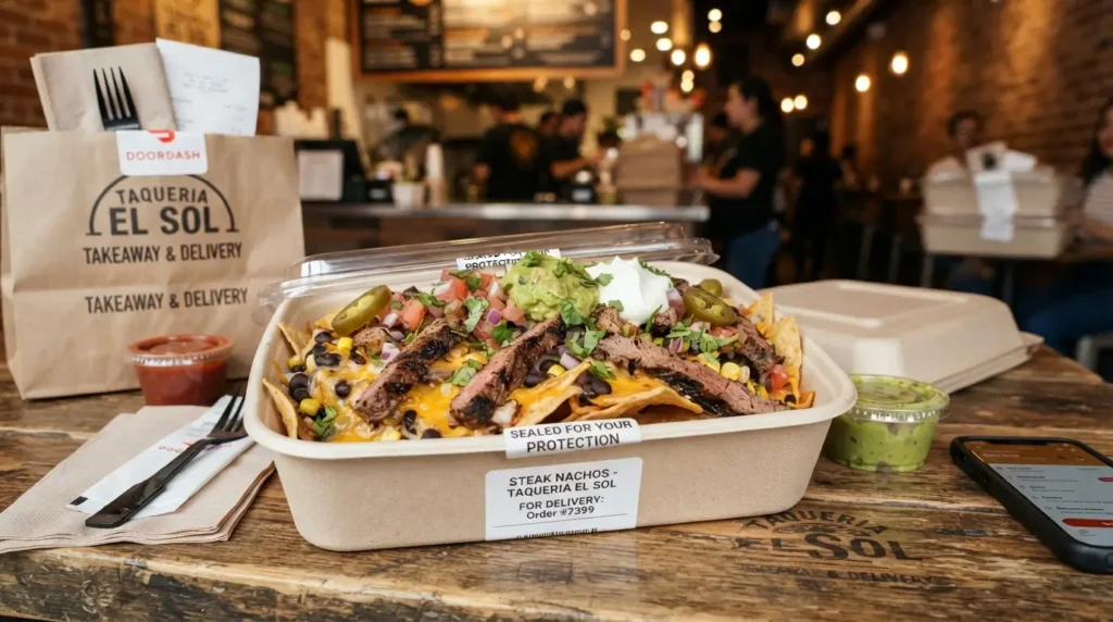 Steak Nachos for Takeout and Delivery