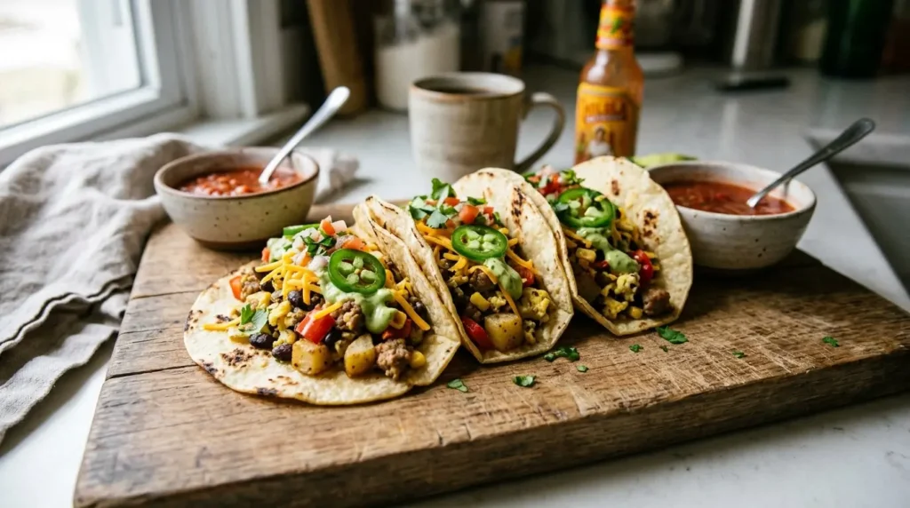Turn Leftovers Into Breakfast Tacos