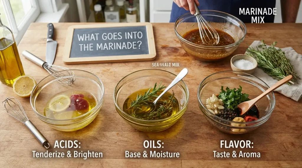 What Goes Into the Marinade?