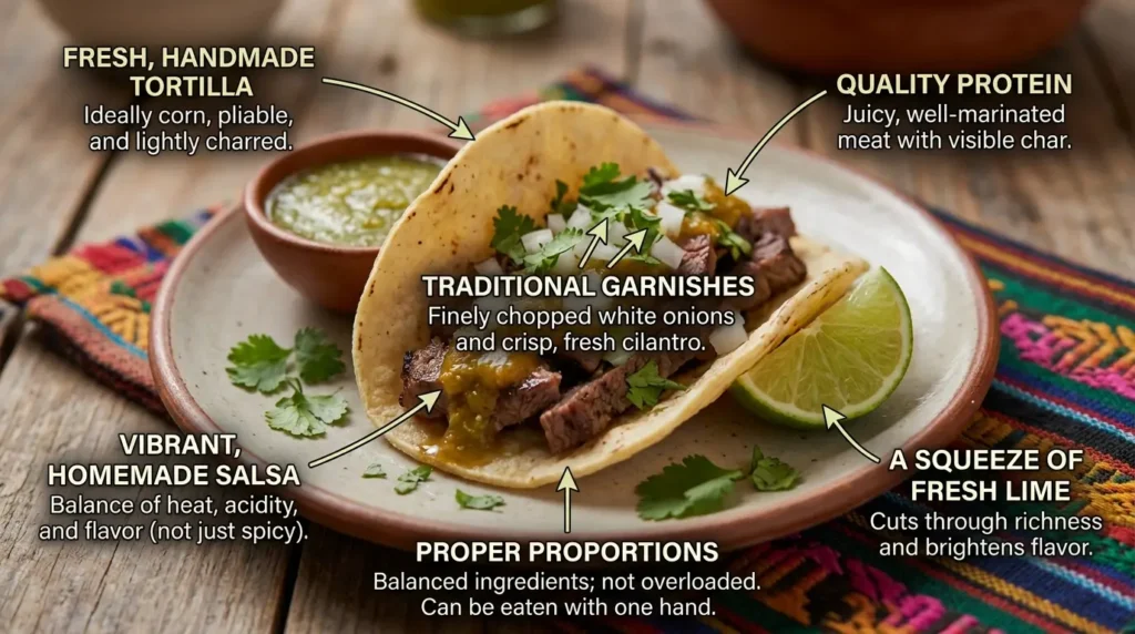 What to Look for in a Taco
